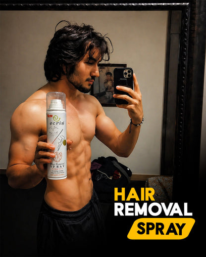 New Ecrin Hair Removal Foaming Spray (for men & women) - 200ml)